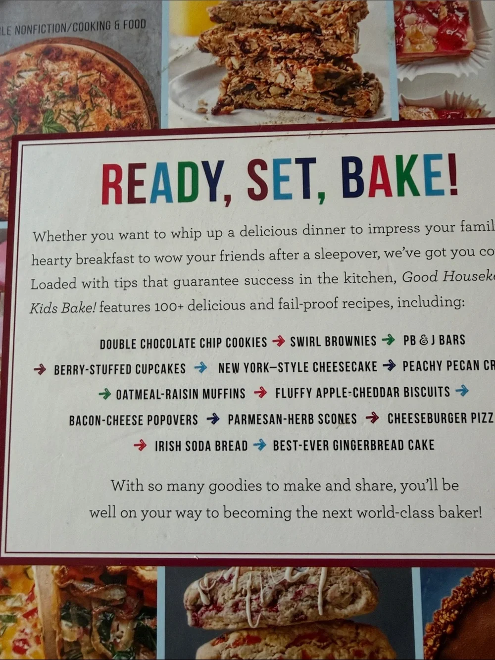 Good Housekeeping Kids Bake! Cookbook - White with Multicolor